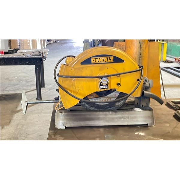 DEWALT MODEL D28715 - 14" STEEL CHOP SAW