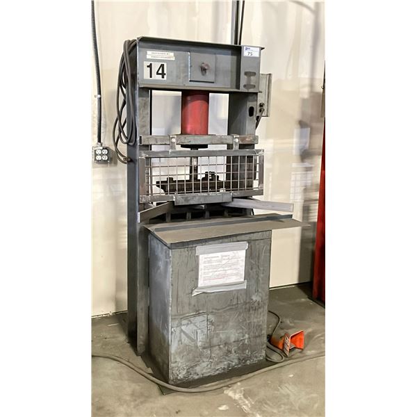 INDUSTRIAL STEEL PUNCH PRESS NOTCHER