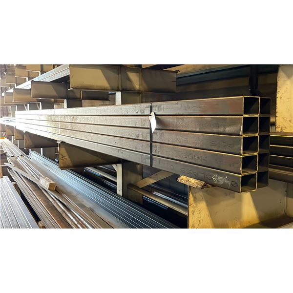 STEEL FABRICATING MATERIAL - APPROX. 10 PCS (20 FT LENGTHS X 2" X 3") SQUARE TUBING