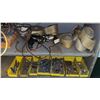 Image 10 : 2 WELDED METAL SHELVING UNITS W/CONTENTS - LARGE ASSORTMENT & QUANTITY OF FASTENERS,