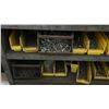 Image 7 : 2 WELDED METAL SHELVING UNITS W/CONTENTS - LARGE ASSORTMENT & QUANTITY OF FASTENERS,