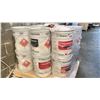 Image 2 : PALLET OF ASSORTED 18.9 LITRES PAILS OF CLOVER DALE PAINT AND XYLENE #11 APPROX