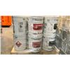 Image 3 : PALLET OF ASSORTED 18.9 LITRES PAILS OF CLOVER DALE PAINT AND XYLENE #11 APPROX