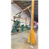 Image 3 : 1000 LBS. CAPACITY SWING ARM JIB CRANE - APPROX. 15FT HIGH WITH 16FT ARM