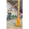 Image 3 : 1000 LBS. CAPACITY SWING ARM JIB CRANE - APPROX. 15FT HIGH WITH 16FT ARM
