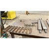 Image 4 : LARGE GROUP OF FABRICATED STEEL ROLLER BIN COMPONENTS (LARGE & SMALL PIECES)