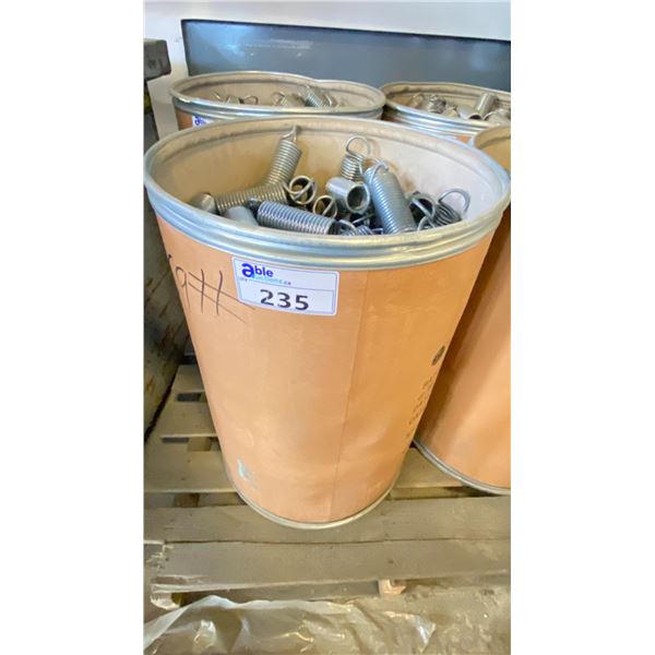 BARREL OF HEAVY DUTY HOOK SPRINGS
