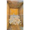 Image 2 : 2 METAL SHOP BINS WITH SPARE PARTS & SCRAP METAL *CONTENTS INCLUDED*