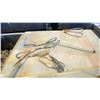 Image 3 : 2 METAL SHOP BINS WITH SPARE PARTS & SCRAP METAL *CONTENTS INCLUDED*