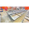 Image 2 : CUSTOM UNFINISHED STEEL BASE FOR WASTE BIN APPROX 19' X 8'