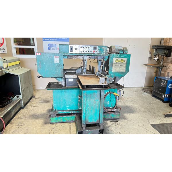 HYD-MECH S-20A HORIZONTAL INDUSTRIAL BANDSAW WITH CONTROL PANELS, SERIAL. 10685082