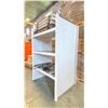 Image 2 : METAL HEAVY DUTY INDUSTRIAL SHELVING UNIT WITH CONTENTS INCLUDING WELDING MASKS, SCRAP METAL &