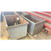 Image 3 : 2 METAL SHOP BINS WITH SPARE PARTS & SCRAP METAL *CONTENTS INCLUDED*