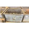 Image 3 : 2 METAL SHOP BINS WITH SPARE PARTS & SCRAP METAL *CONTENTS INCLUDED*