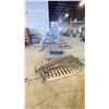 Image 1 : ASSORTED METAL MATERIAL & PARTS VARYING IN SIZE/LENGTHS INCLUDING STEEL RODS, SQUARE TUBING, SCRAP,