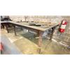 Image 2 : INDUSTRIAL METAL SHOP/WELDERS TABLE WITH CONTENTS