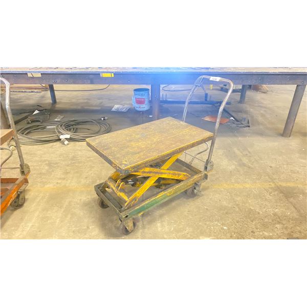 HYDRAULIC LIFT MOBILE PLATFORM DOLLY