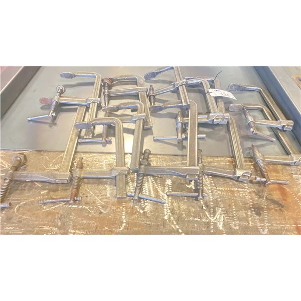 GROUP OF 12 INDUSTRIAL WELDERS C-CLAMPS