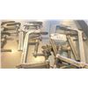 Image 3 : GROUP OF 12 INDUSTRIAL WELDERS C-CLAMPS