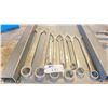 Image 1 : GROUP OF 9 ASSORTED SIZE COMBINATION WRENCHES