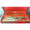 Image 2 : GROUP OF 3 TOOLBOXES, JET SOCKET SET, SHINDAIWA ELECTRIC CHAINSAW, MILWAUKEE 1/2" ELECTRIC WRENCH &