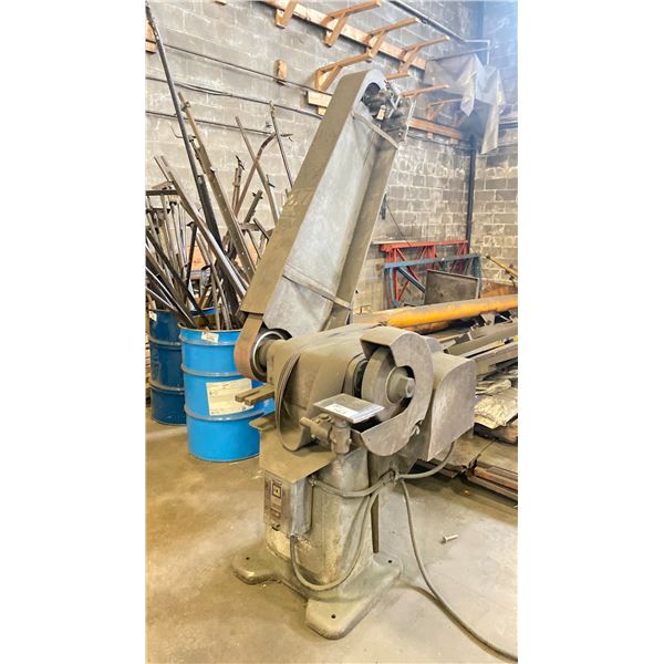 INDUSTRIAL COMBINATION 5' BELT SANDER / 12" GRINDER