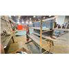 Image 4 : YELLOW ADJUSTABLE ROLLING PAINTERS  SCAFFOLD ONE DECK ONLY WITH TWO WOODEN PLANKS