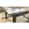 Image 4 : HEAVY DUTY STEEL WORK TABLE WITH 1" THICK TOP X 12' ACROSS X 5' WIDE X 3' HIGH
