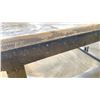Image 4 : HEAVY DUTY STEEL WORK TABLE WITH 1" THICK TOP X 12' ACROSS X 5' WIDE X 3' HIGH