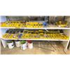 Image 2 : WELDED METAL SHELVING UNIT WITH CONTENTS- LARGE QUANTITY AND SELECTION OF HARDWARE, FITTINGS,