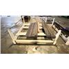 Image 4 : 2 SECTIONS OF INDUSTRIAL MATERIAL RACKING APPROX ( 29"H X 84"W X 64"D ) WITH ASSORTED METAL