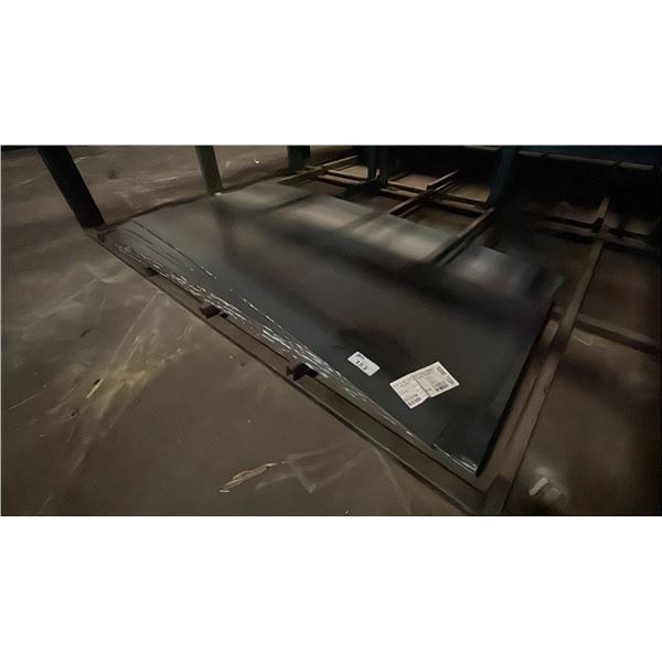 STACK OF APPROX 15 SHEETS OF FABRICATING STEEL 96"L X 48"W X 3/16" THICK