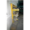 Image 2 : METAL INDUSTRIAL SHOP MATERIAL HOLDER WITH ASSORTED BRAKE BLADES & MOBILE BLOCK