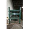 Image 3 : INDUSTRIAL 3 TIER HEAVY DUTY MATERIAL RACKING ( APPROX 9'H X 11'L X 7.5'D ) WITH