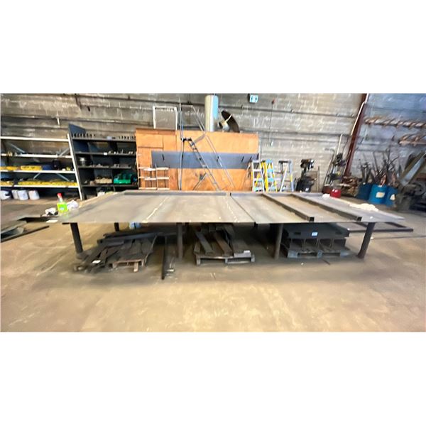 UNFINISHED SIDE WALL FOR A LARGE WASTE MANAGEMENT BIN ( APPROX 16'L X 8'W X 1/4" THICK )