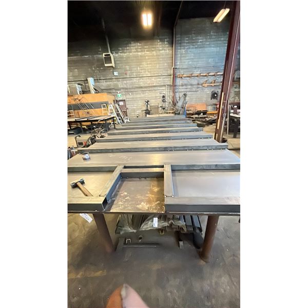 UNFINISHED SIDE WALL FOR A LARGE WASTE MANAGEMENT BIN ( APPROX 18'L X 8'W )