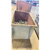 Image 3 : METAL SHOP BIN WITH SPARE PARTS & SCRAP METAL *CONTENTS INCLUDED*