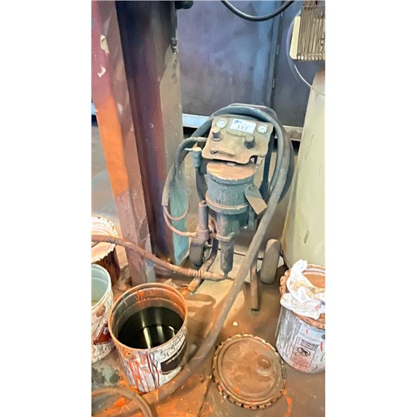 MOBILE PNEUMATIC PAINT SPRAYER