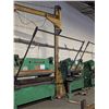 Image 2 : 1 TON JIB CRANE WITH KITO 1/2 TON CAPACITY HOIST *CHAIN SLING ASSEMBLY NOT INCLUDED*