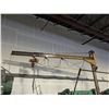 Image 3 : 1 TON JIB CRANE WITH KITO 1/2 TON CAPACITY HOIST *CHAIN SLING ASSEMBLY NOT INCLUDED*