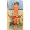 Image 2 : OXY-ACETYLENE WELDING SET W/ TORCH, GAUGE, FACE SHIELD & MOBILE CART
