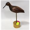 Image 1 : HAND CARVED & PAINTED BIRD ON STAND