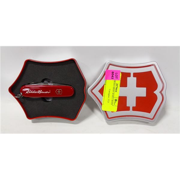 LTD EDIT SWISS ARMY KNIFE WITH CASE