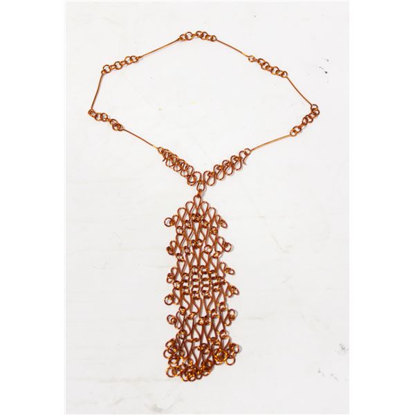 1960S COPPER MCM NECKLACE