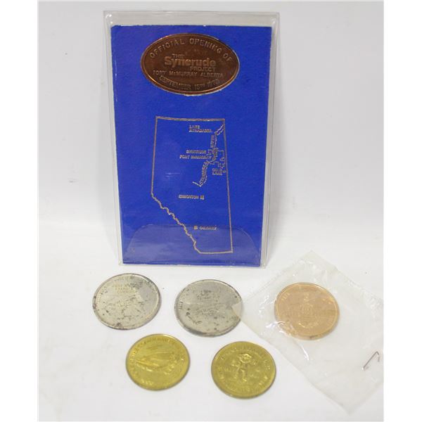 LOT OF VINTAGE COLLECTOR TOKENS