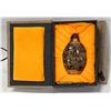 Image 1 : PAINTED ASIAN OPIUM / SNUFF BOTTLE WITH CASE