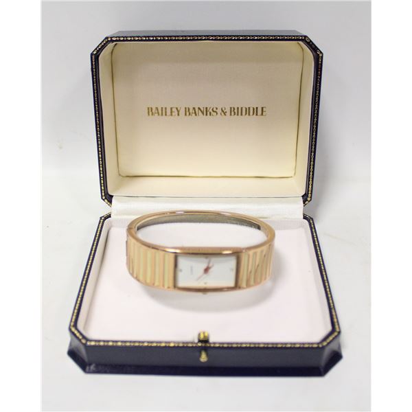 1980S LADIES DRESS WATCH W CASE NEEDS BATT