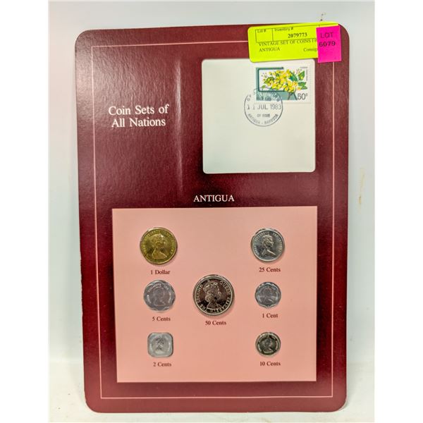 VINTAGE SET OF COINS FROM ANTIGUA