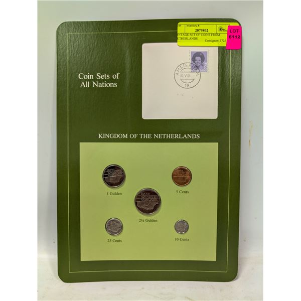 VINTAGE SET OF COINS FROM NETHERLANDS