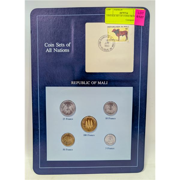 VINTAGE SET OF COINS FROM MALI